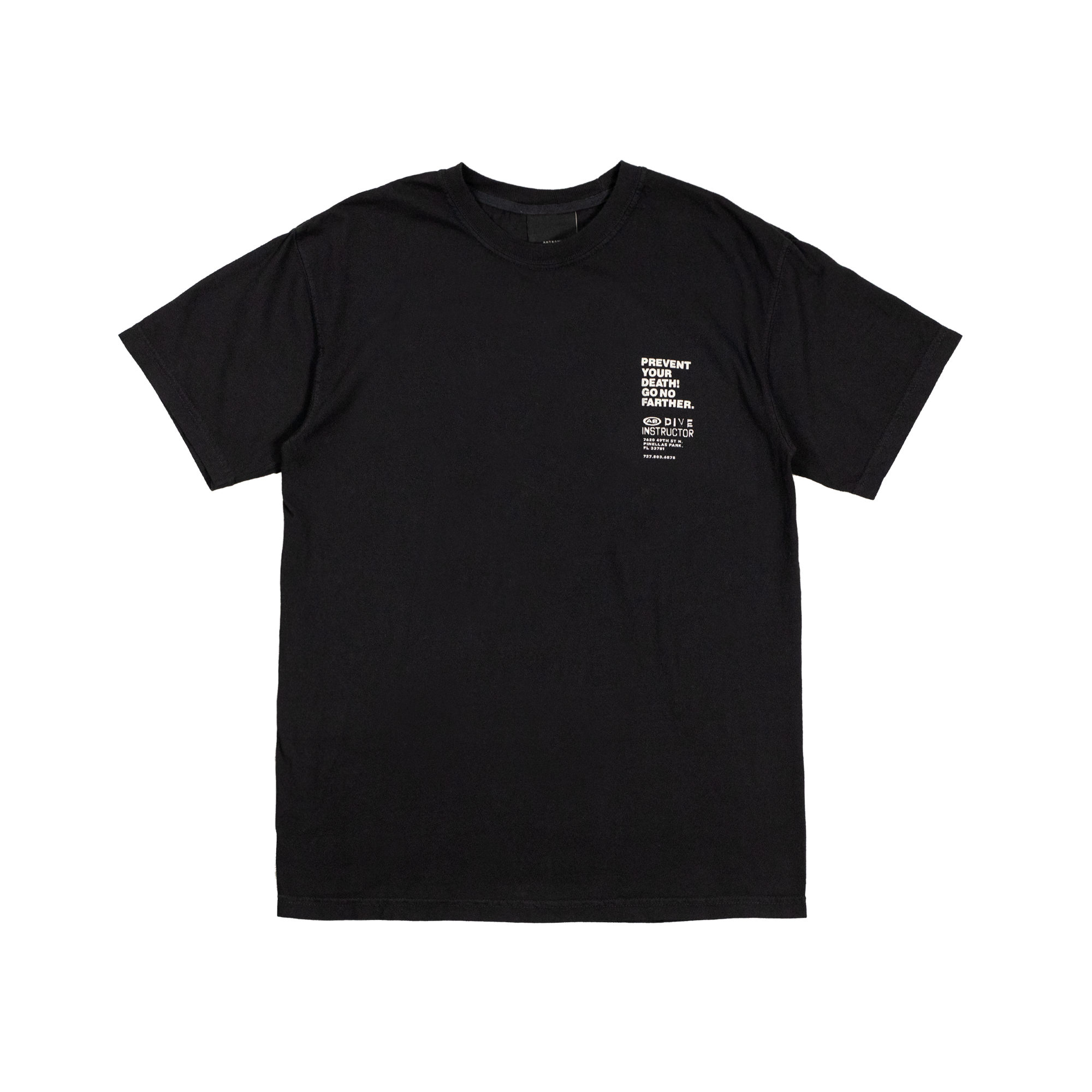 "Prevent Your Death" TEE - Black