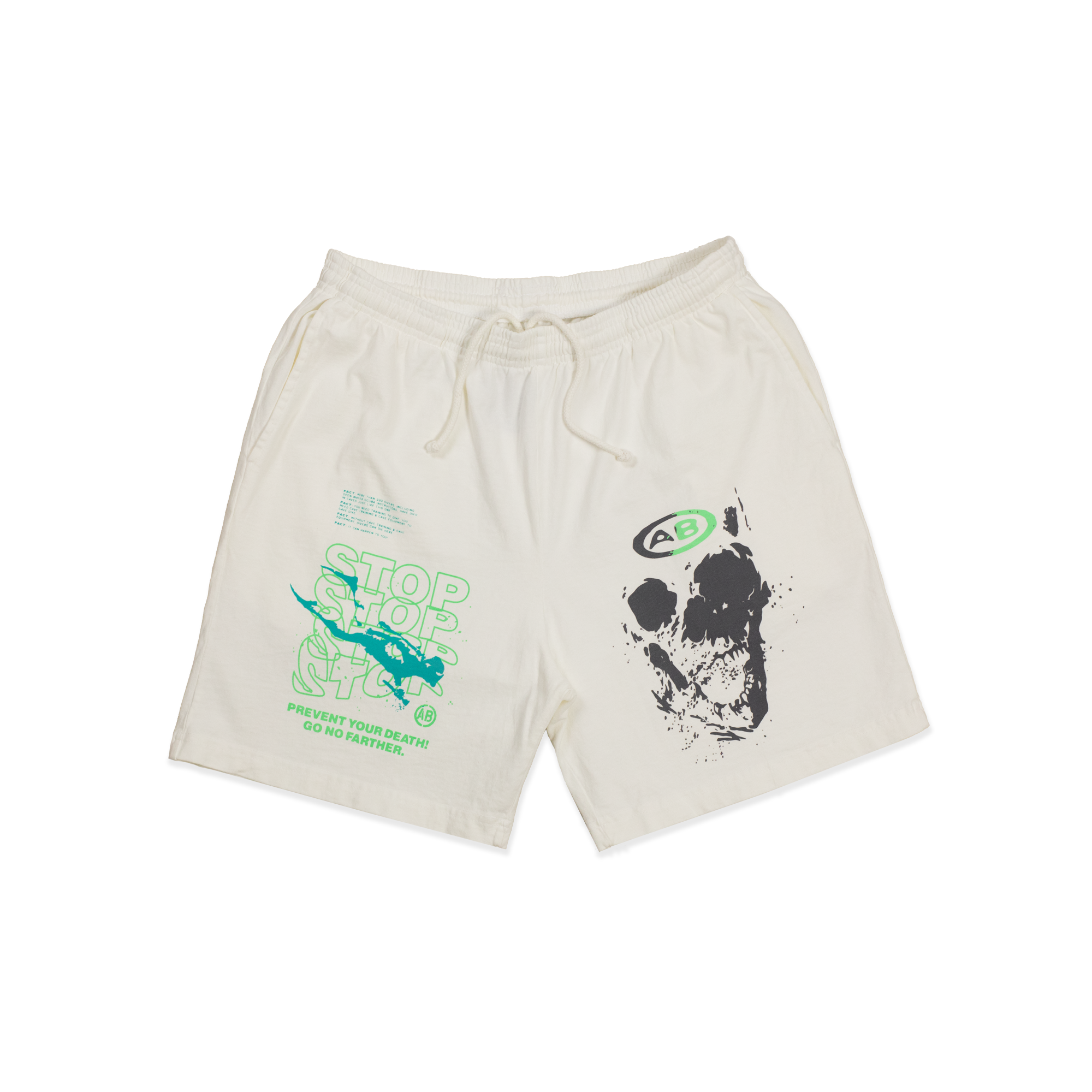 "Go No Farther" Short - OFF WHITE