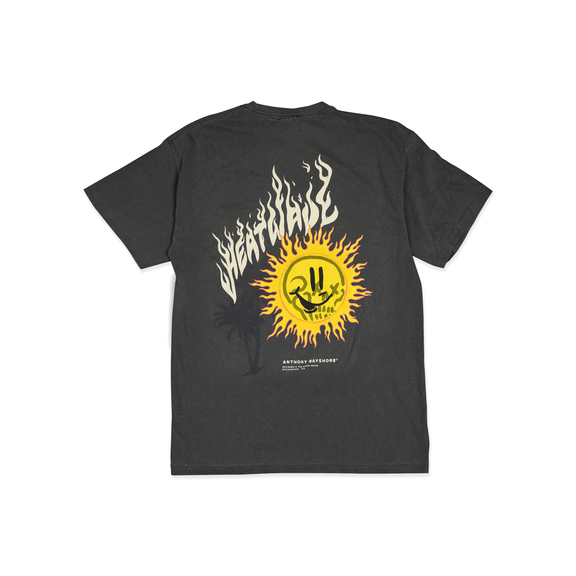 HEATWAVE TEE (FADED BLACK)